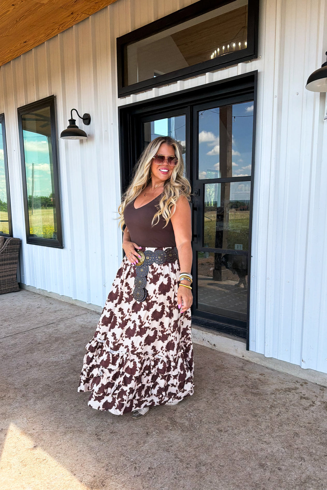 PREORDER- WANDER WEST MAXI SKIRT