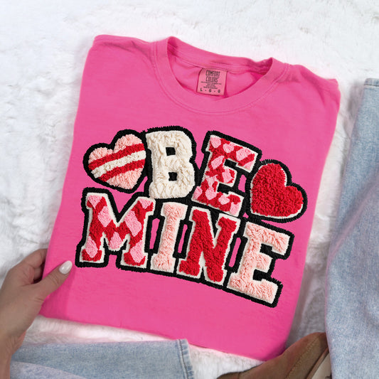 Faux Yarn Be Mine Pattern Tee