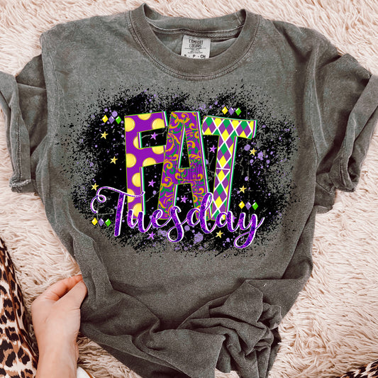 Fat Tuesday Mardi Gras Tee