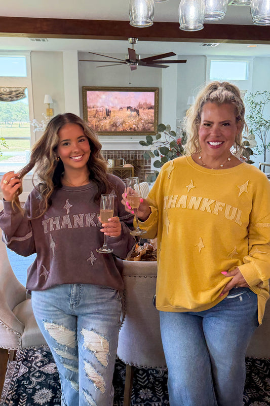 PREORDER- THANKFUL CLASSIC CREW PULLOVER