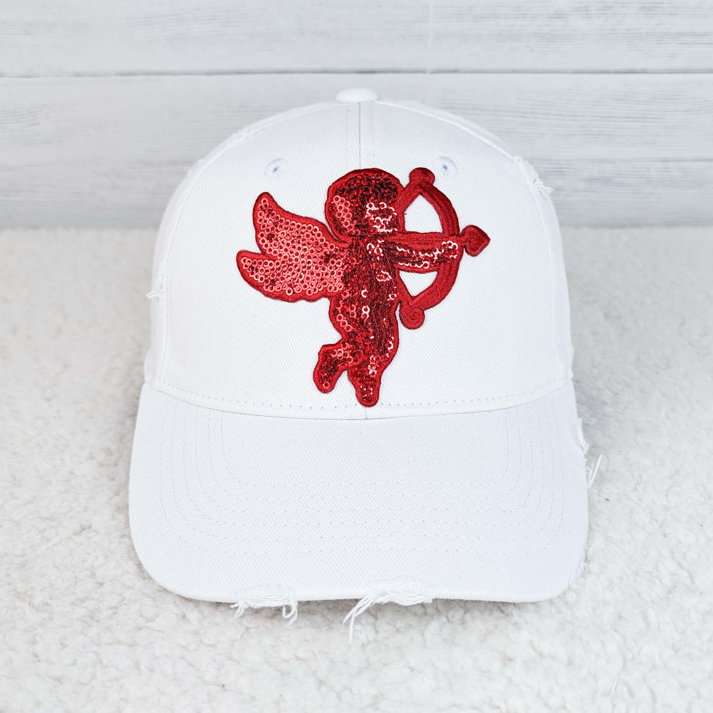 Sequin Cupid Neon Foam Trucker Hat {3 Color Options}