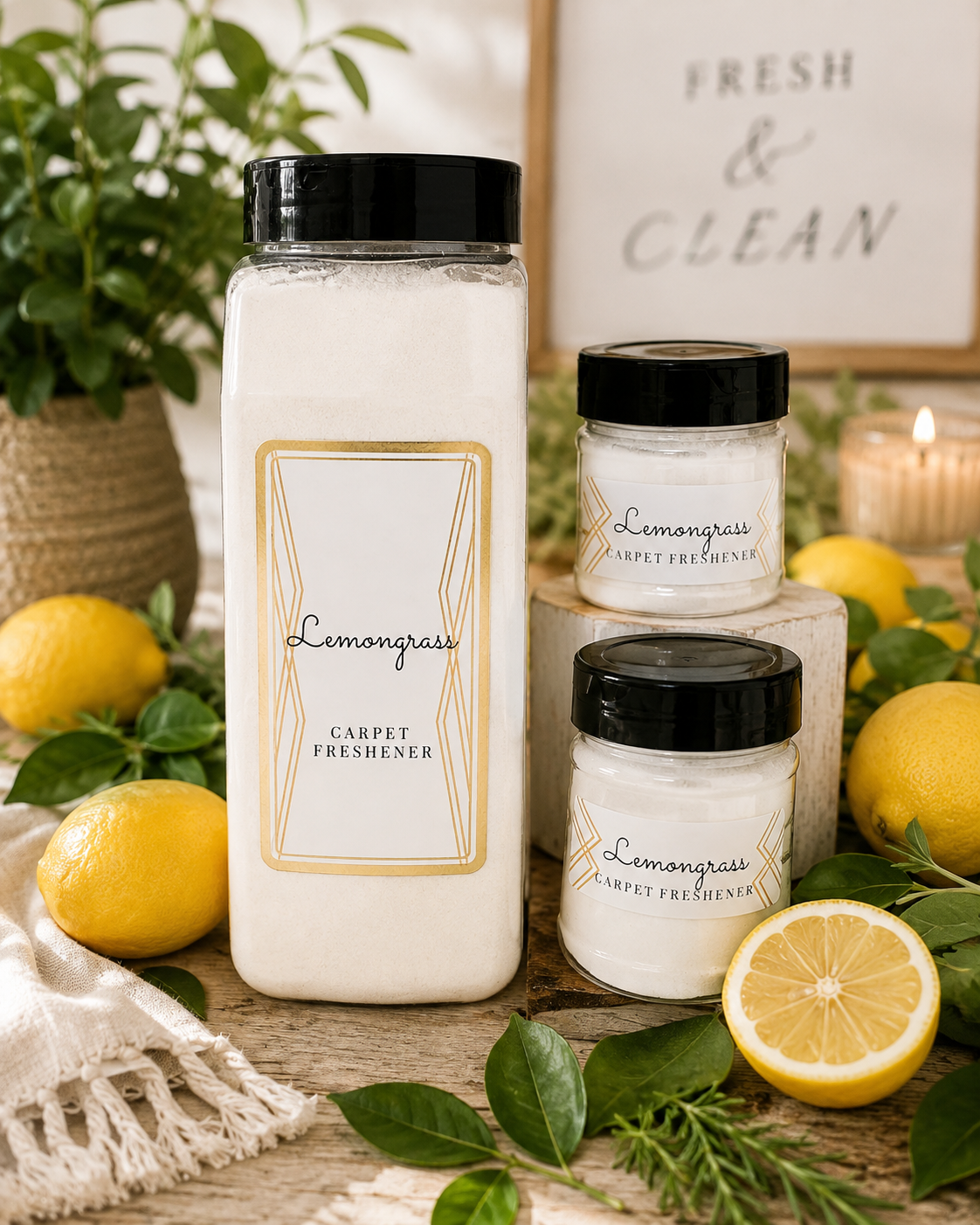 Lemongrass Luxury Carpet Freshener