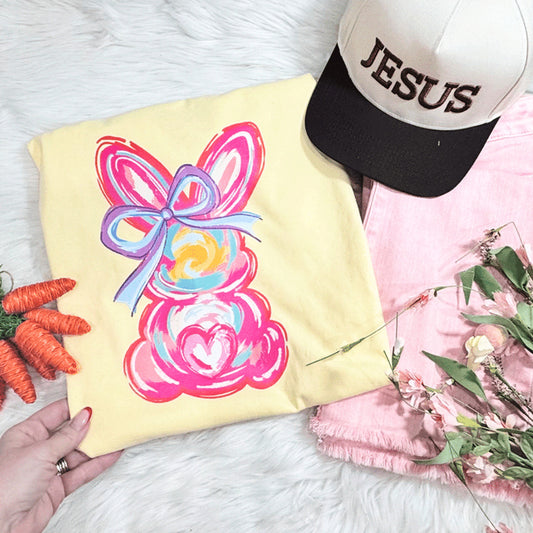 Pink Bunny Tee
