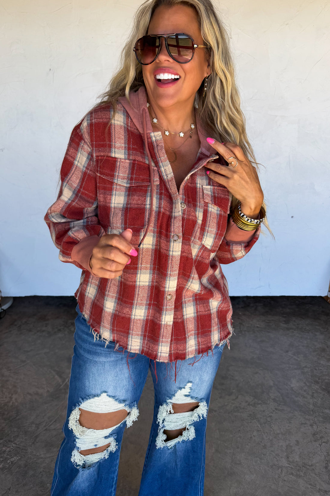 PREORDER- MOUNTAIN MORNING PLAID SHACKET