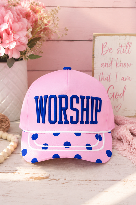 Worship Polka Dot Hat
