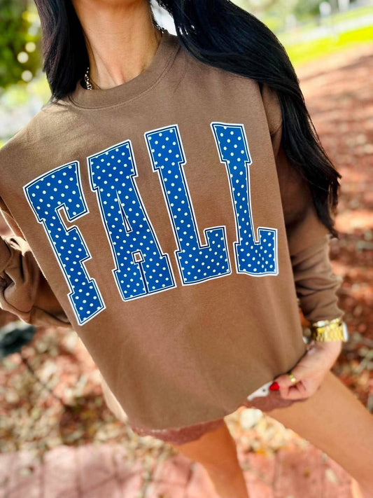 Polka Dots & Fall Sweatshirt/Tee