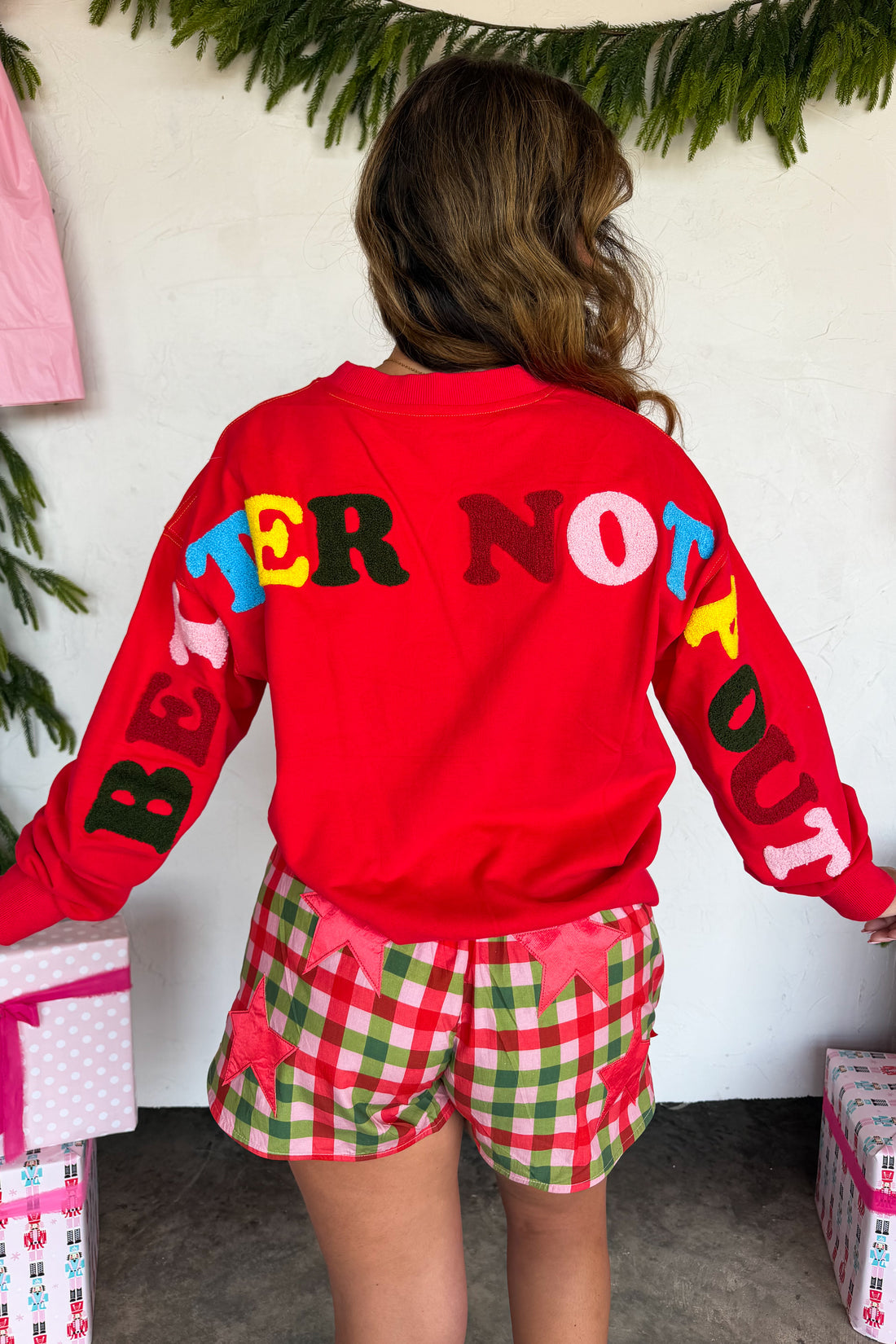 PREORDER- MERRY MESSAGE SWEATSHIRT