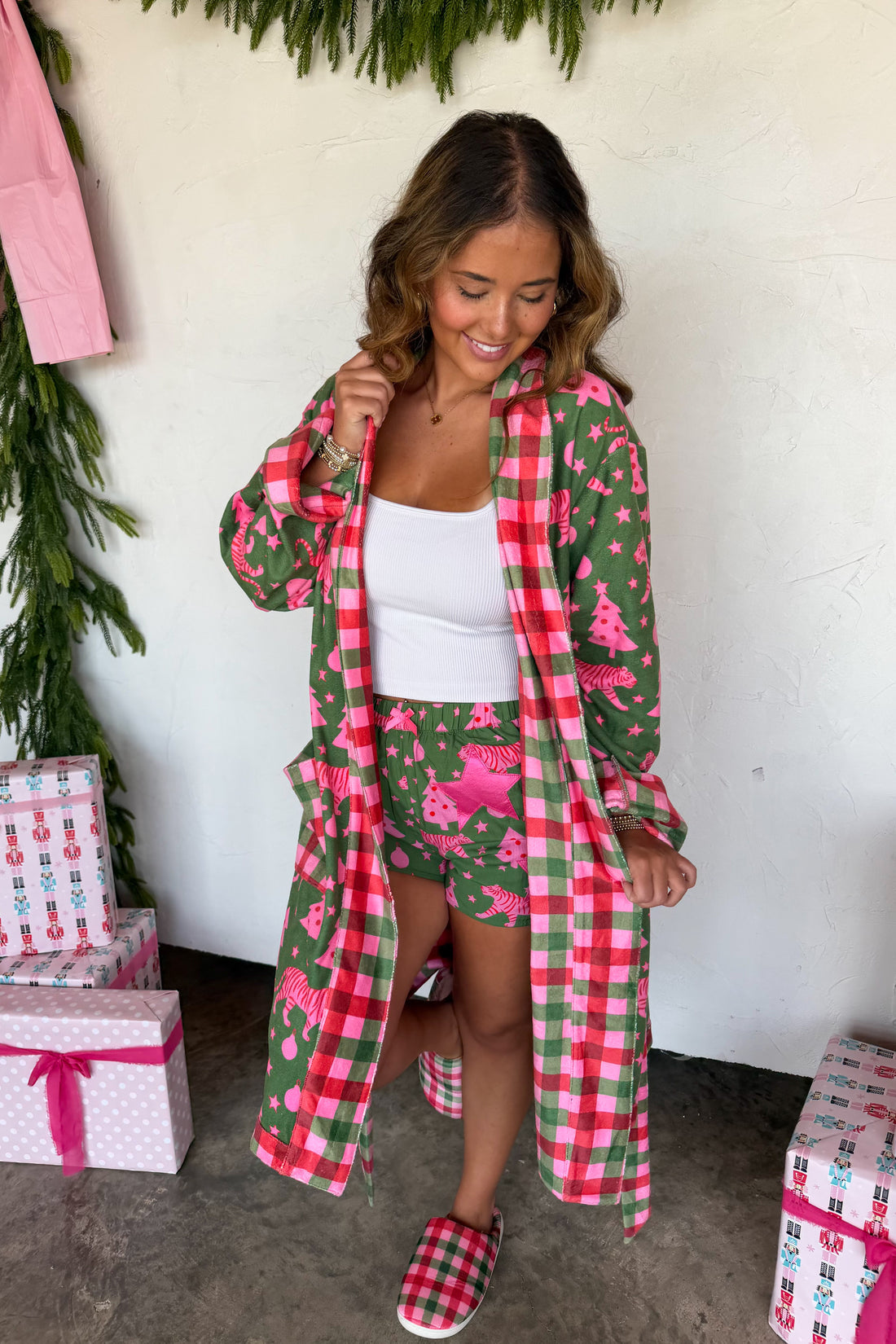 PREORDER- HOLIDAY AT HOME ROBE