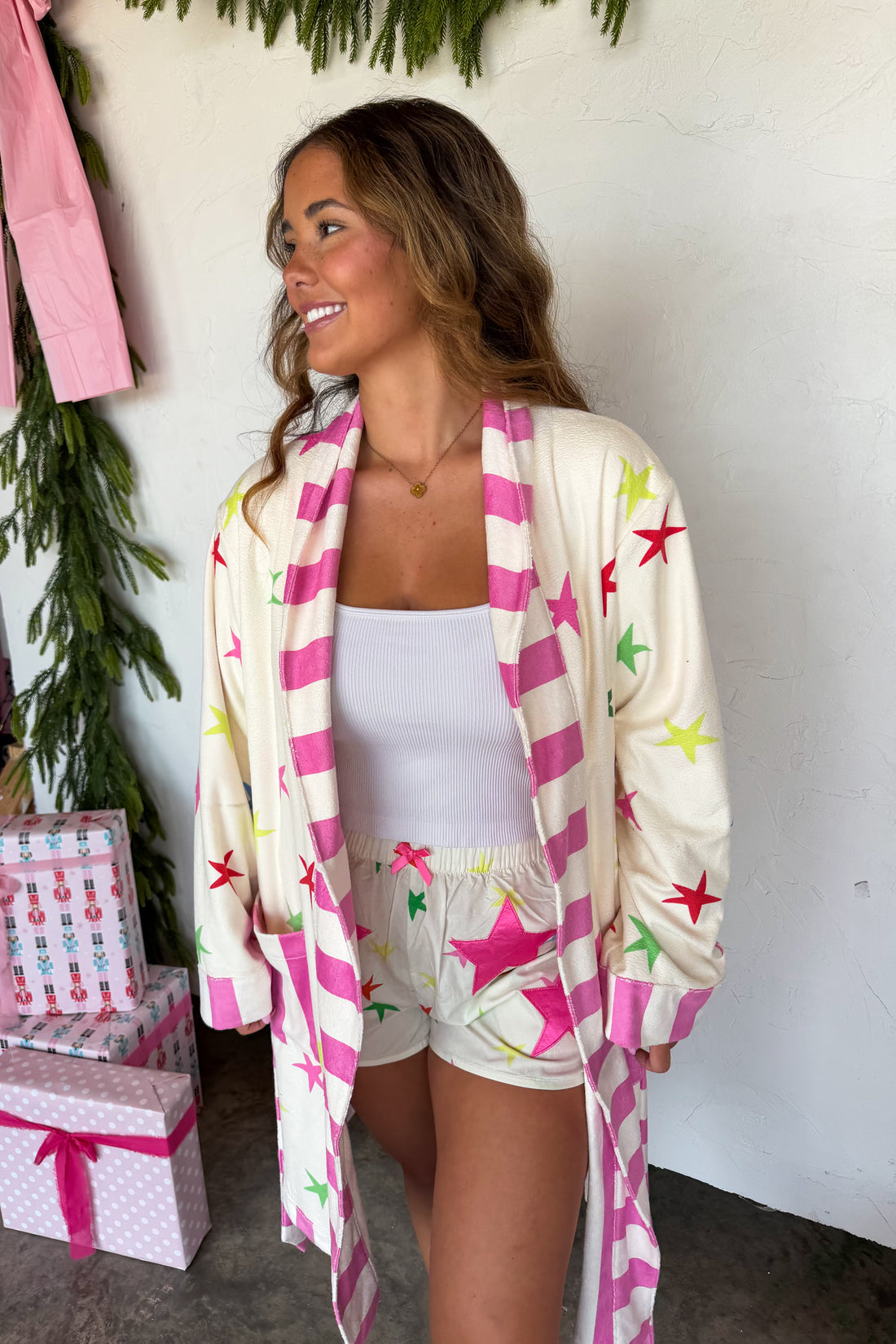 PREORDER- HOLIDAY AT HOME ROBE