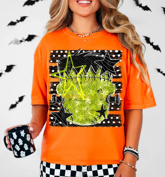 Retro Monster Halloween Tee
