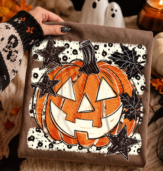 Jack O Lantern Pumpkin Tee