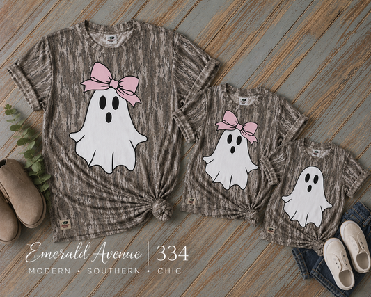 Mossy Oak Bottomland Camo Ghost Tees