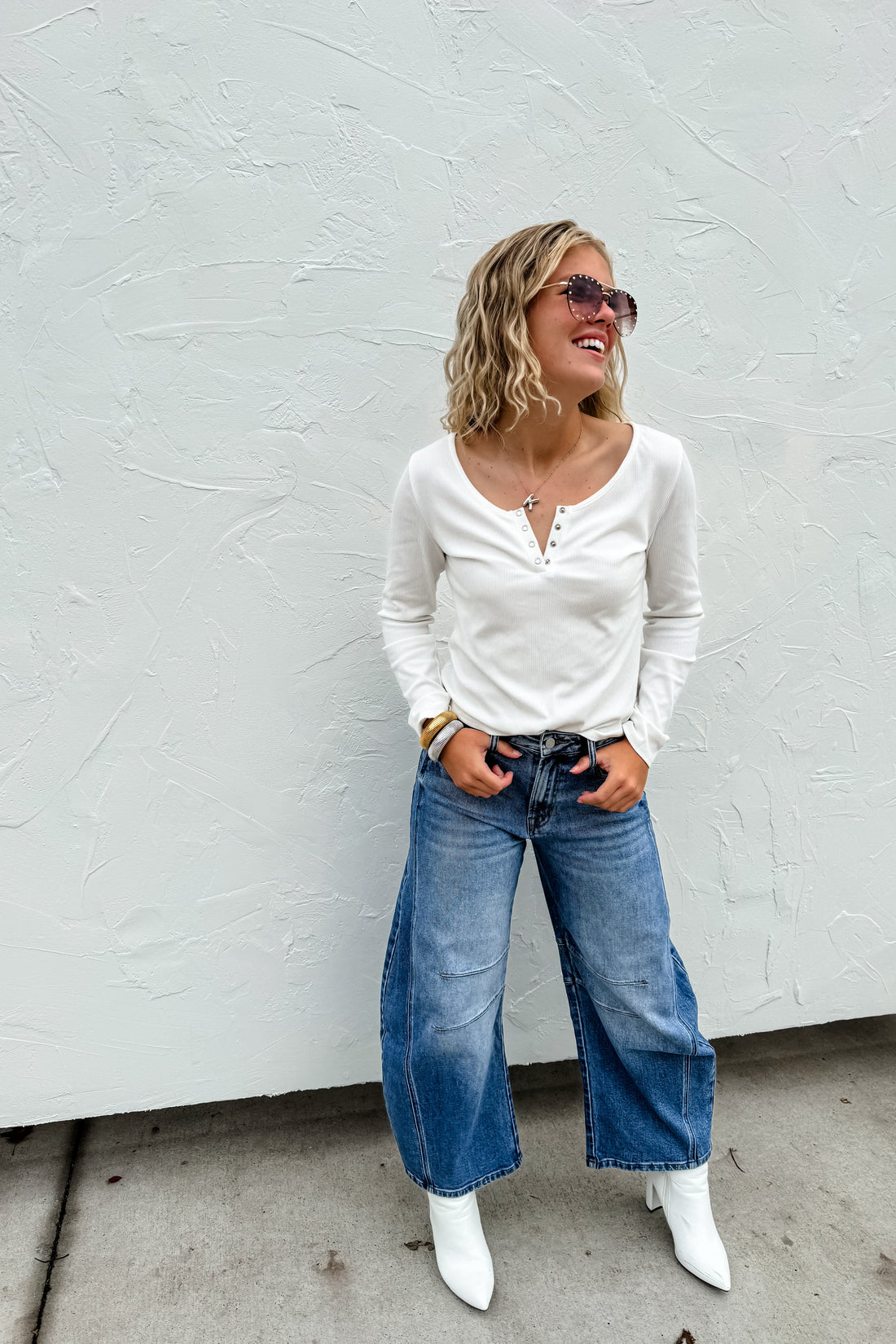BEX BARREL JEANS