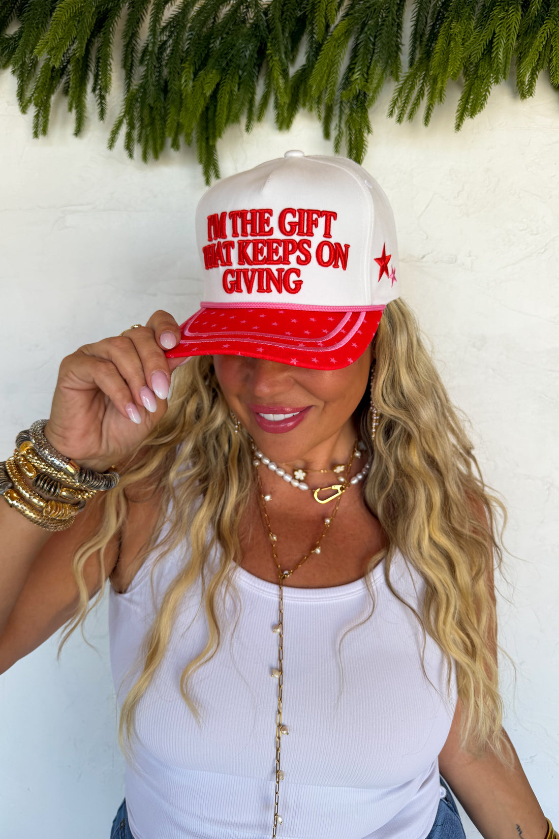 PREORDER- HOLIDAY HOTTIE TRUCKER HATS