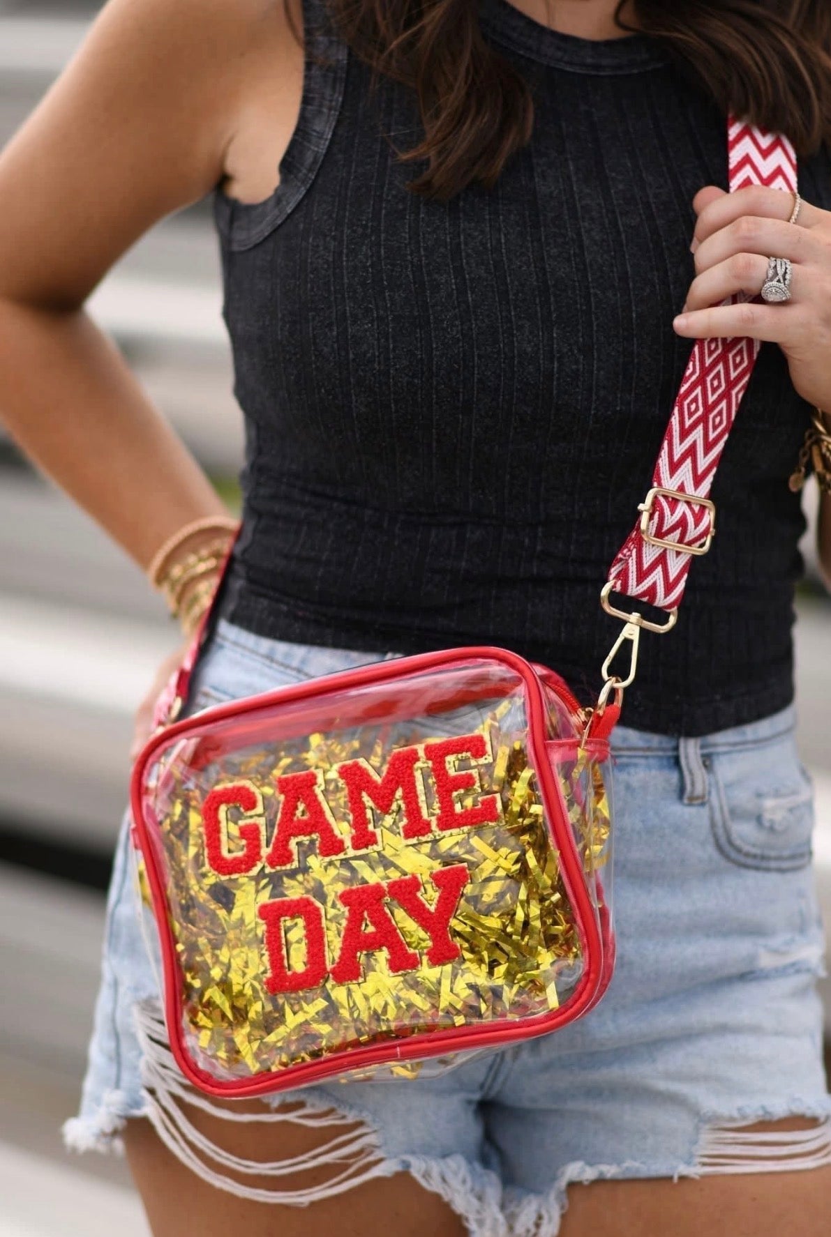 Clear Game Day Stadium Crossbody Purse Preorder