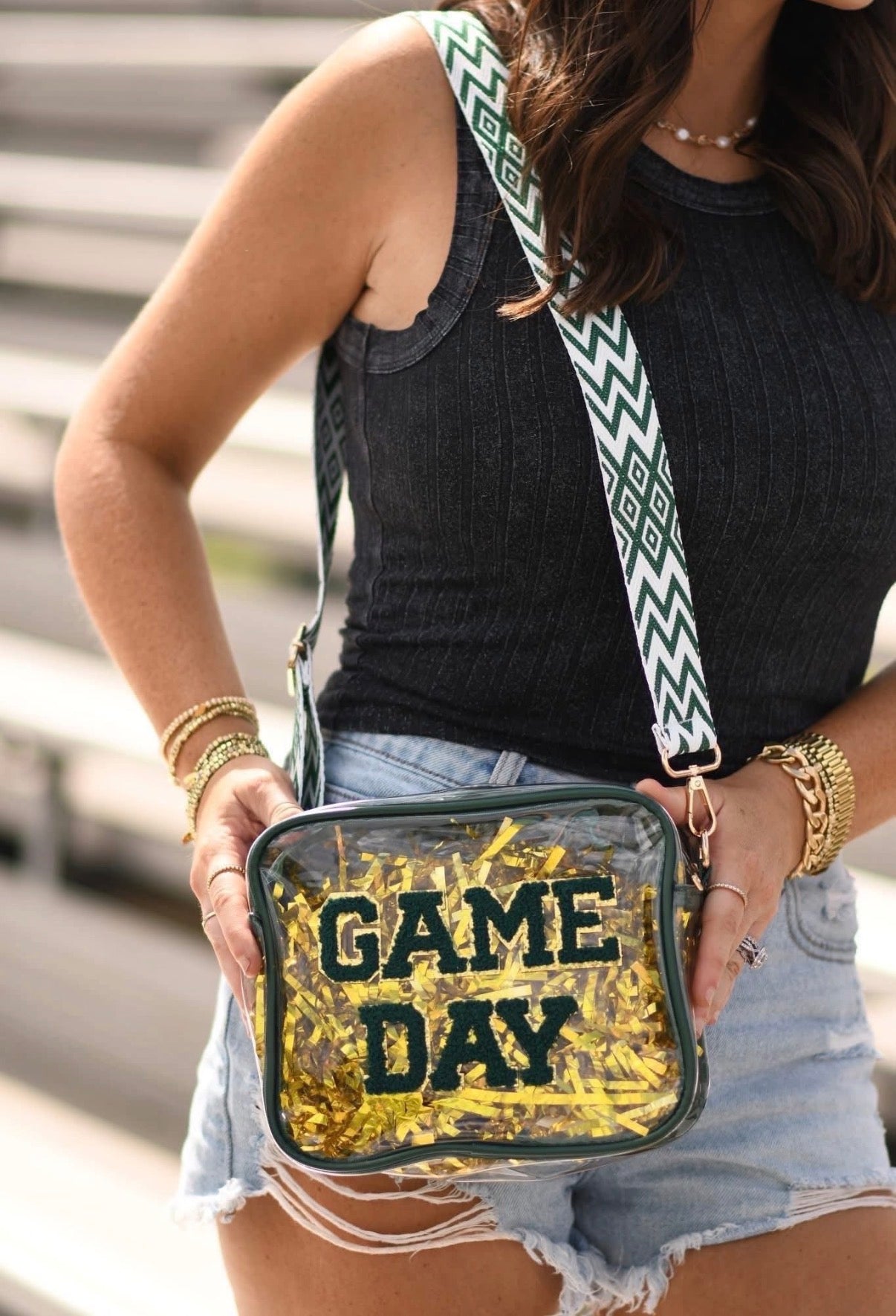 Clear Game Day Stadium Crossbody Purse Preorder