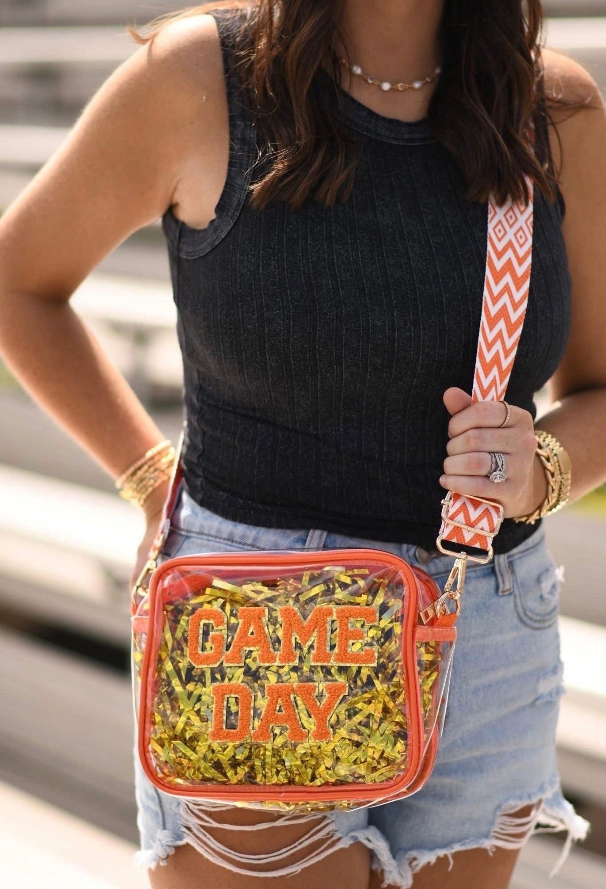 Clear Game Day Stadium Crossbody Purse Preorder