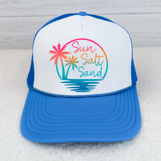Sun Salt Sand Trucker Cap