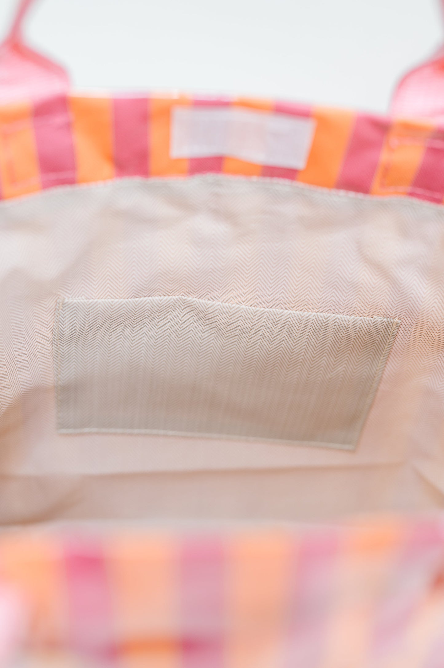 Ready to Ship Not Your Typical Tote in Pink and Orange