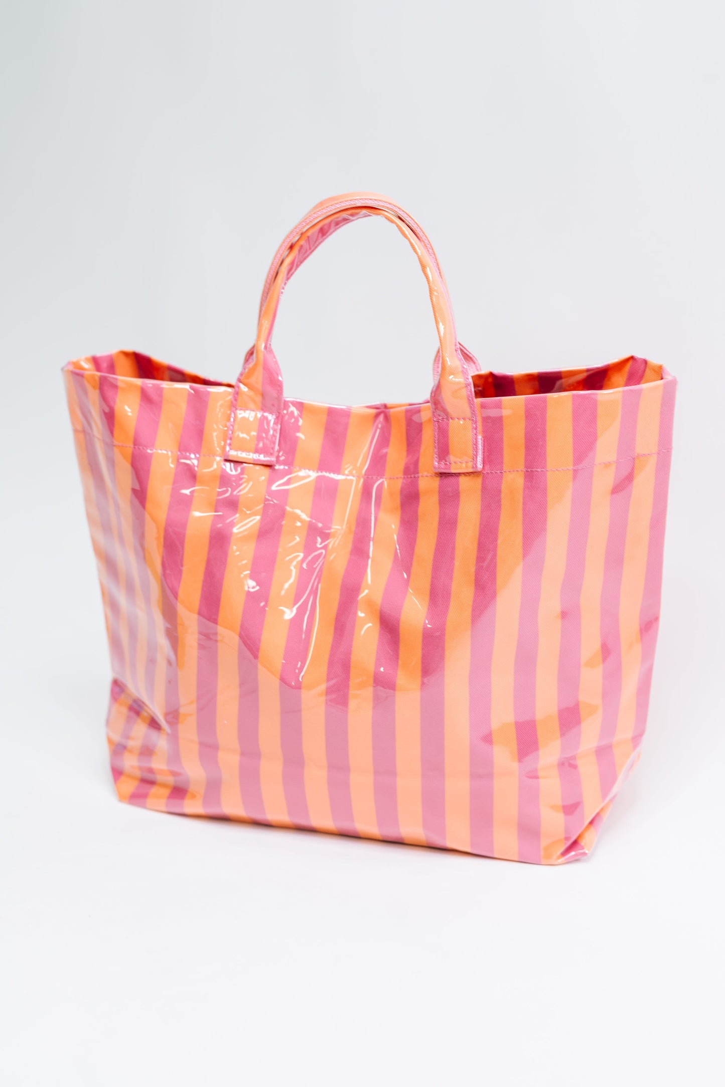 Ready to Ship Not Your Typical Tote in Pink and Orange