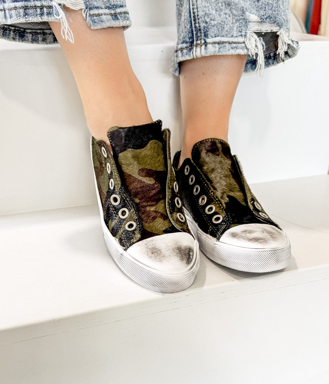 Shalomar Sneaker in Camo