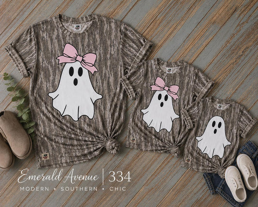 Mossy Oak Bottomland Camo Ghost Tees