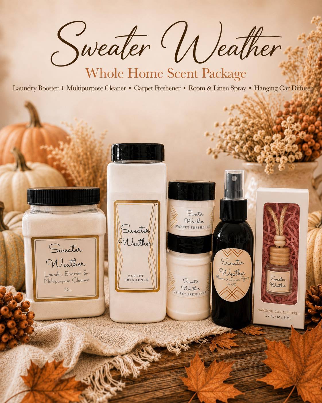 Sweater Weather Room and Linen Spray