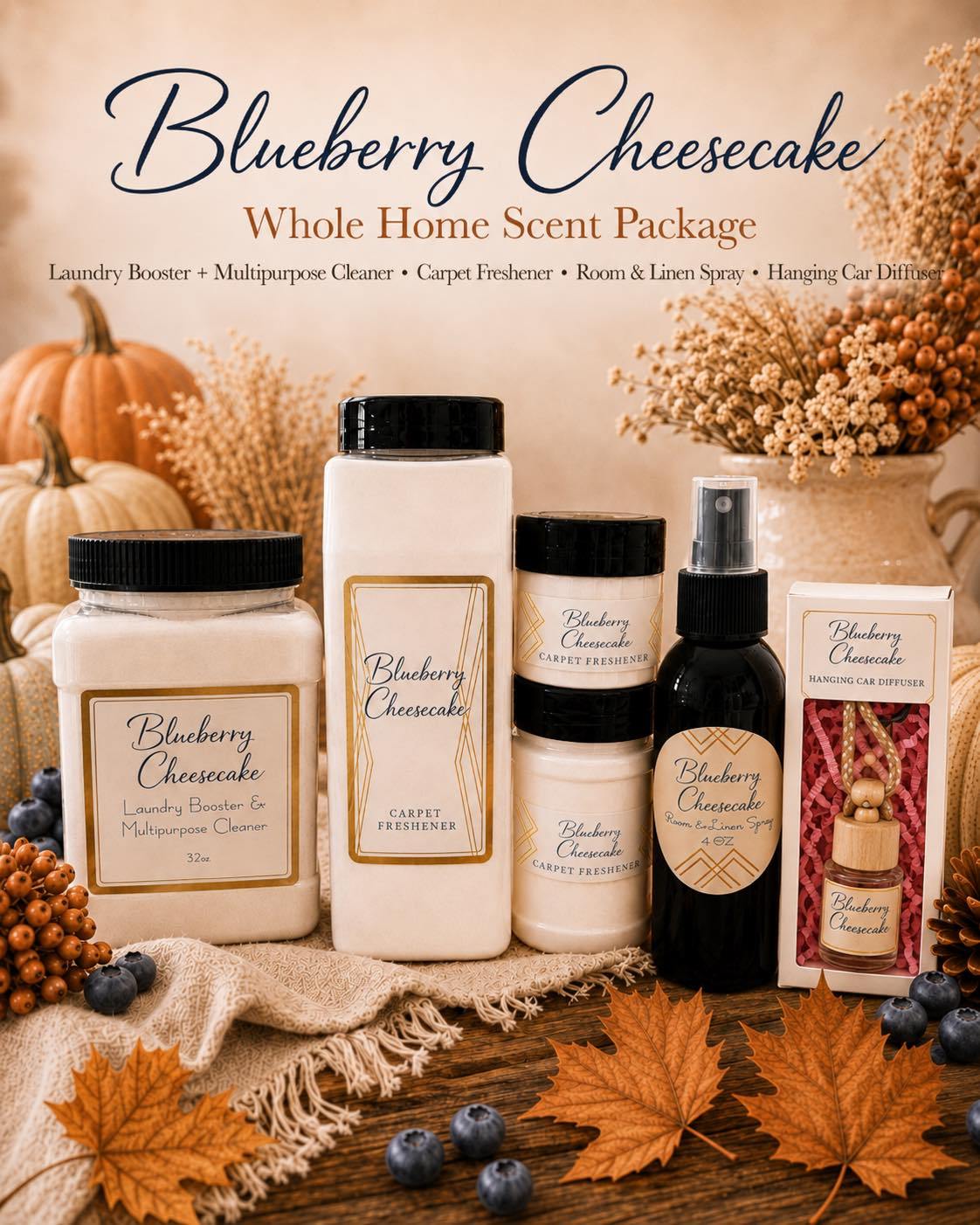 Blueberry Cheesecake Room and Linen Spray