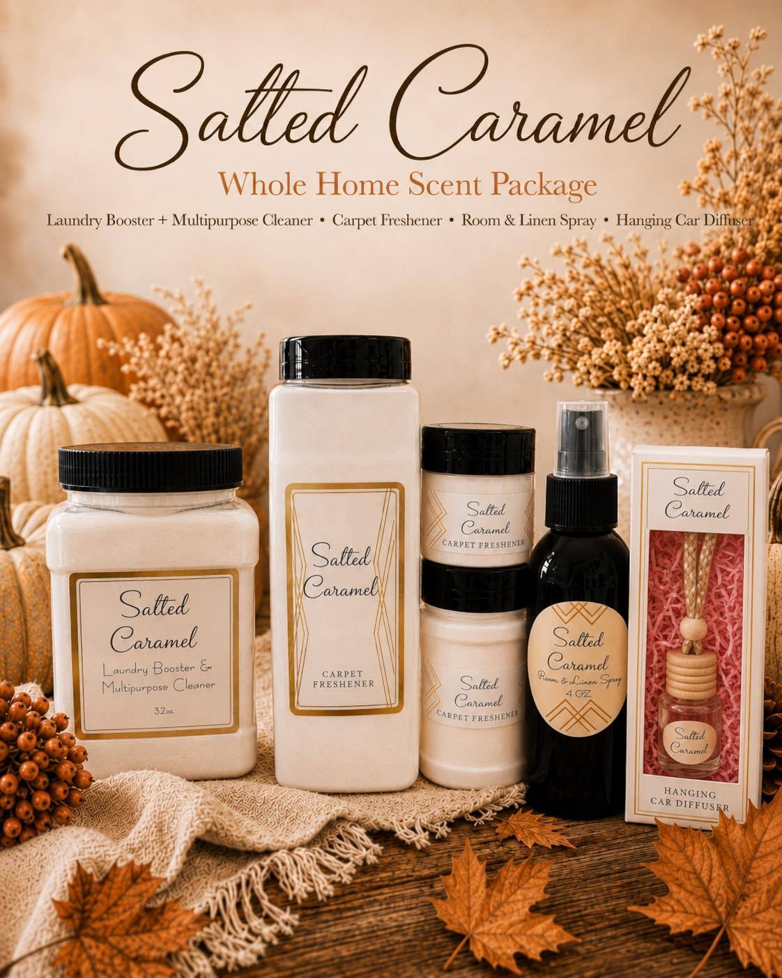 Salted Caramel Room and Linen Spray